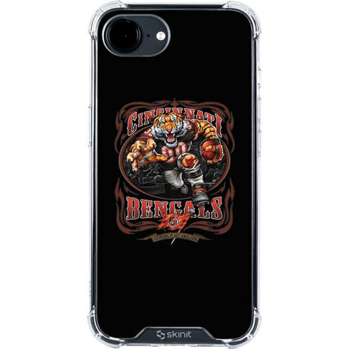 Liquid Blue NFL Cincinnati Bengals Running Back iPhone 16e Clear Case